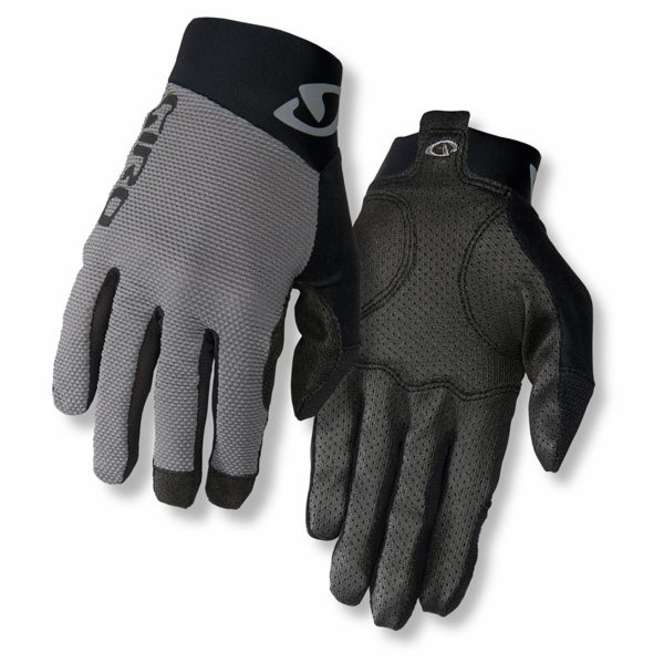GIRO Cyklistické rukavice Rivet II šedo-černé XXL (GR-7085608)