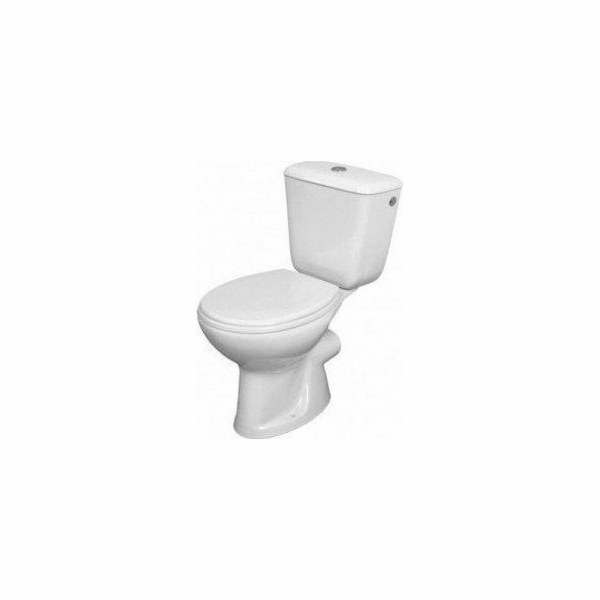 Cersanit Kompaktní WC set Mito Grey splachovací nádržka + WC sedátko (TK002-005)