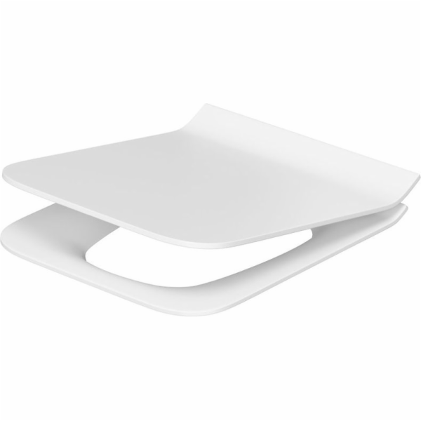 Cersanit Como Slim bílé záchodové sedátko s měkkým zavíráním (K98-0143)