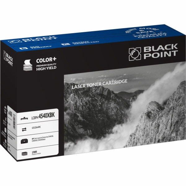 Black Point BLACK POINT (toner Black Point LCBPH4540XBK nahrazuje HP CE264X, černý)