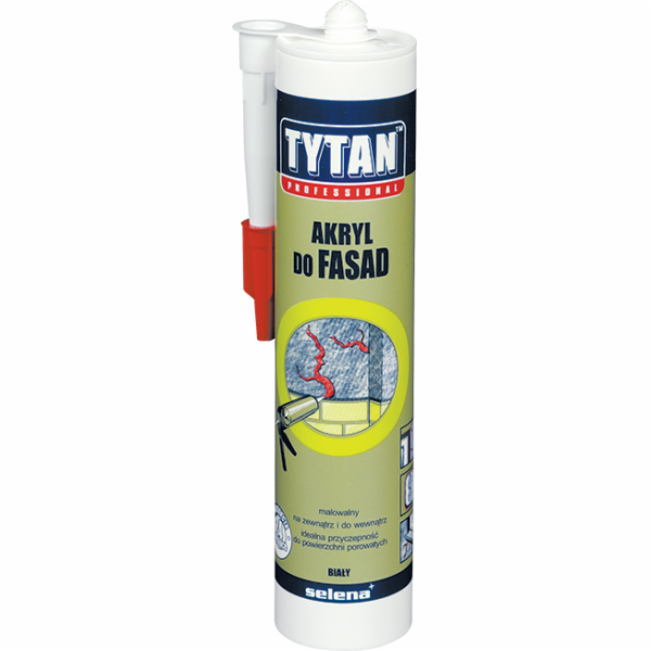 Tytan TYTAN akrylátový tmel na fasády bílý 310ml