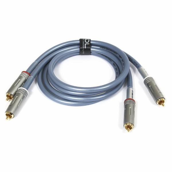 Furutech-ADL RCA (Cinch) x2 - RCA (Cinch) x2 kabel 1m modrý