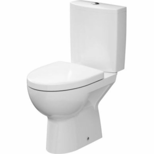 Cersanit Kompaktní WC set Parva splachovací nádržka + WC sedátko s měkkým zavíráním (K27-004)