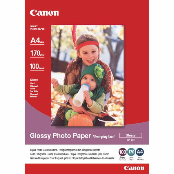 Canon Photo Glossy GP501 A6 Paper (BS0775B003AA) 100 listů