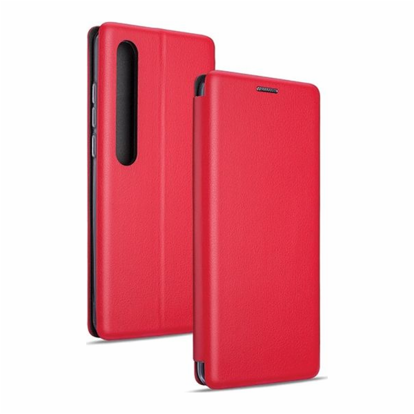 Magnetické pouzdro Book Xiaomi Mi 10 červené/červené