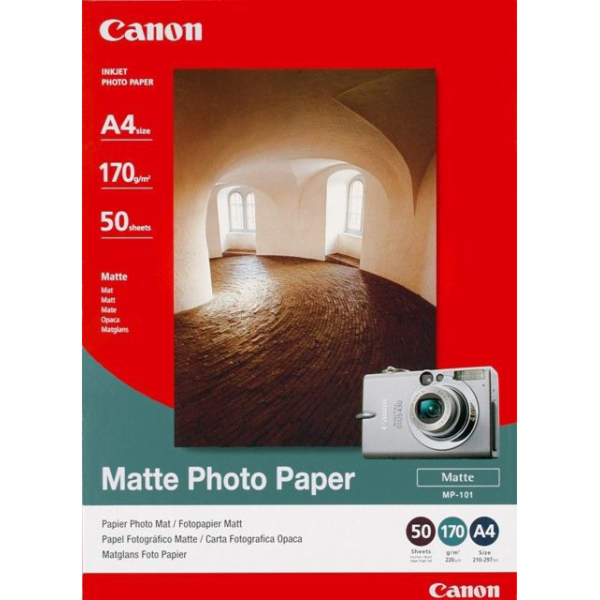 Fotografický matný papír Canon MP101 A4 (BS7981A005AA) 50 listů