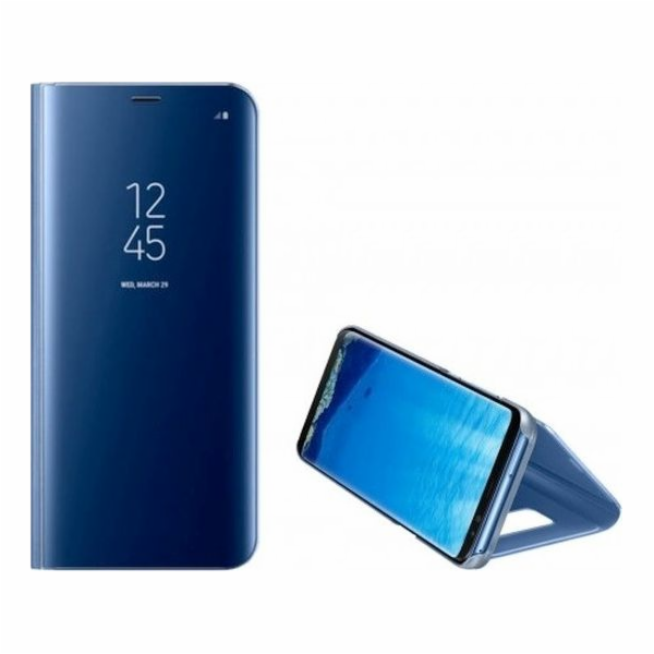 Pouzdro Clear View Samsung S21+ modro/modré