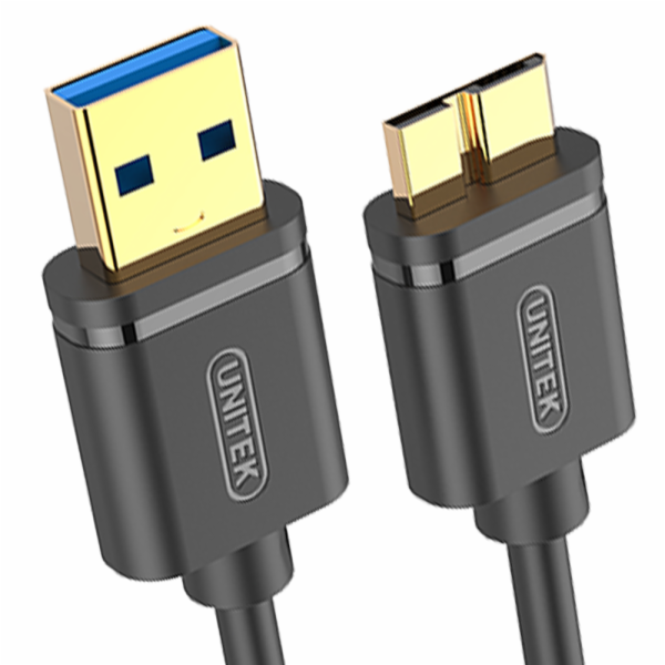 Unitek 3.0 micro B USB kabel, 1m (Y-C461GBK)