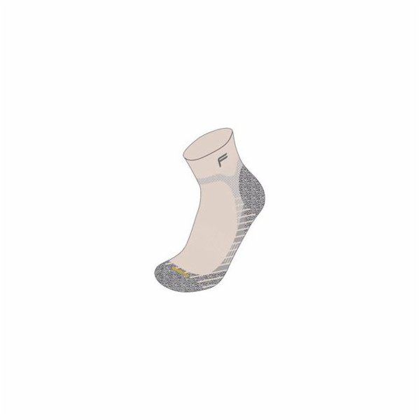 Fuse Pánské outdoorové ponožky TREKKING E 100 bílo-grafitové s. 35-38 (FSE-23-4623-0-1-0200)