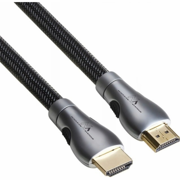 Maclean HDMI - HDMI kabel 2m stříbrný (MCTV-705)