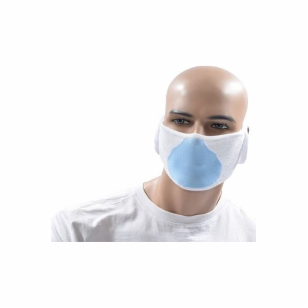 Opakovaně použitelná 2vrstvá ochranná maska s ionty stříbra MSK010