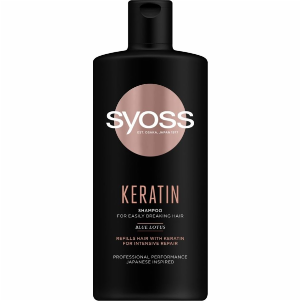 Syoss Keratin Smoothing šampon pro lámavé vlasy