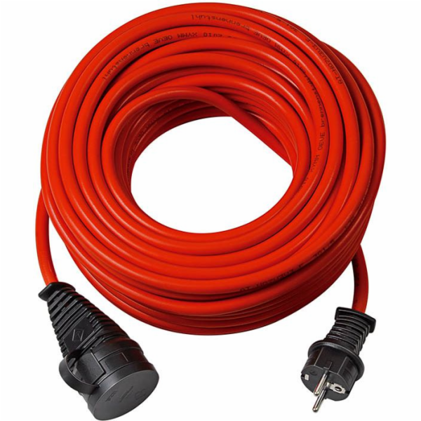 Brennenstuhl Prodlužovací kabel Breemax IP44 červený 10m (1169834)