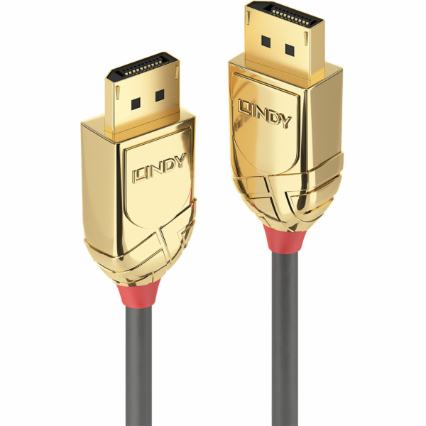 Lindy DisplayPort – kabel DisplayPort 2m zlatý (36292)