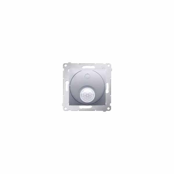 Kontakt-Simon Switch s pohybovým senzorem Simon 54 stříbrná matná (DCR10T.01/43)