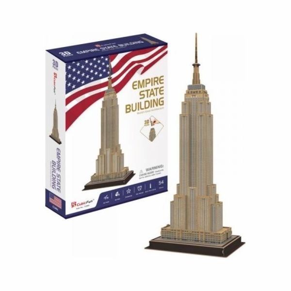 Puzzle 3D Empire State Building 54 elementy