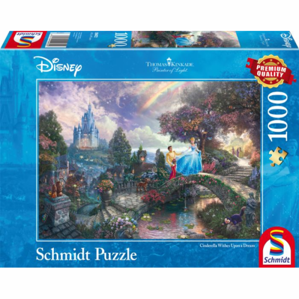 Puzzle Thomas Kinkade: Disney Cinderella