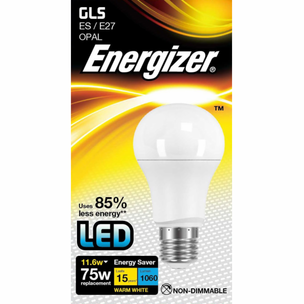Žárovka LED E27 / 12 W / 2700 K / 1055 lm Energizer