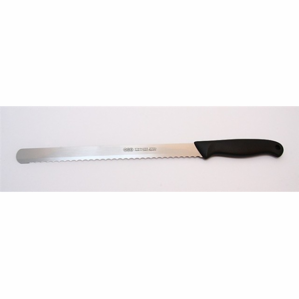Nůž kuchyňský dortový 9 vlnitý 34 cm (čepel 22,5 cm) KDS