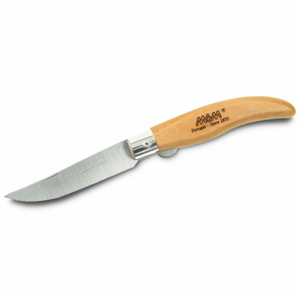 Nůž zavírací s pojistkou 7,5 cm rukojeť buk MAM Ibérica