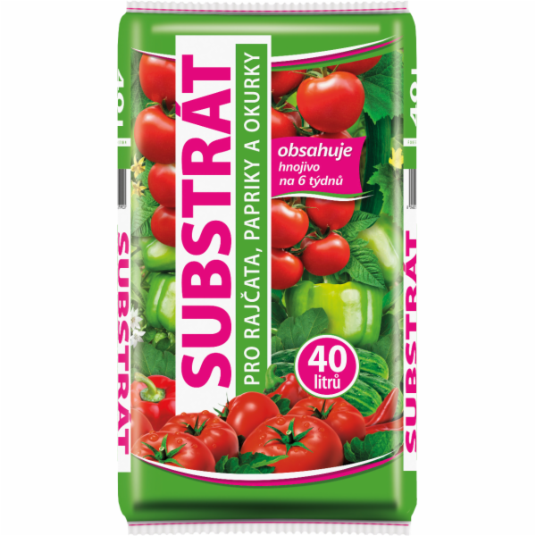 Substrát Forestina Standard rajčata, papriky, okurky 40 l