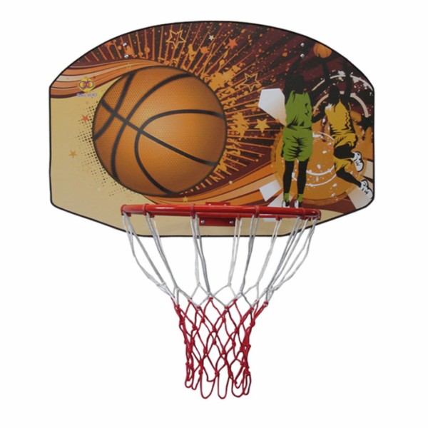 Deska basketbalová 90x60 cm s košem