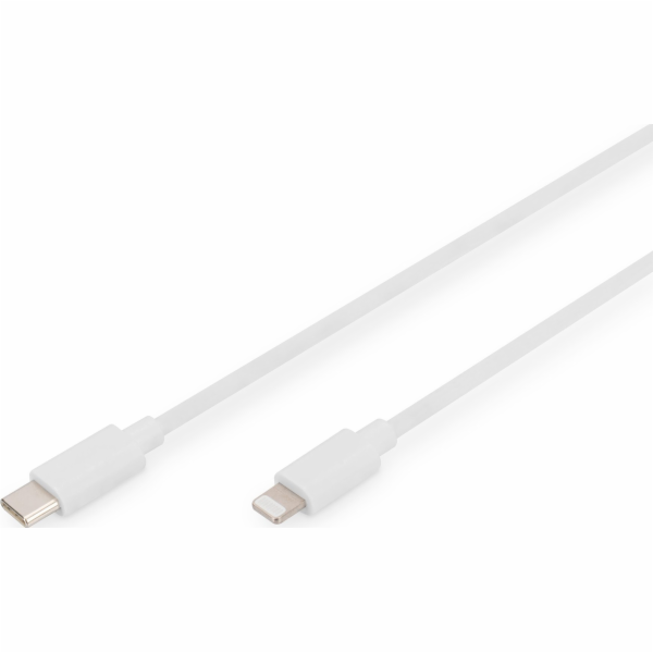 Kabel přenosu dat/USB C/Lightning MFI 2M Bílé nabíjení