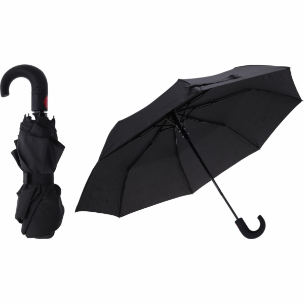 Deštník skládací černý