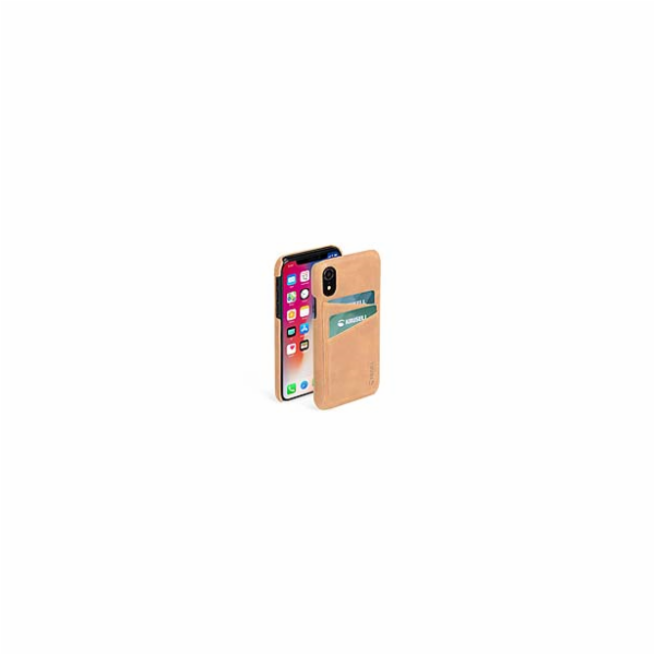 Krusell Sunne 2 Card Cover Apple iPhone XR vintage nude