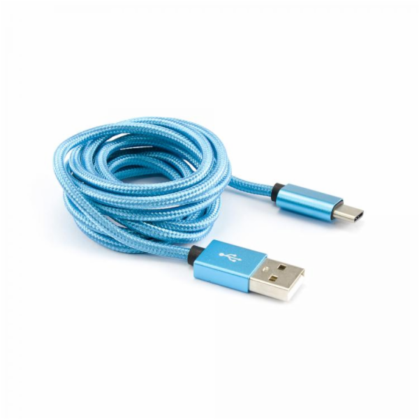 Sbox USB->Type C M/M 1.5m CTYPE-1.5BL blue