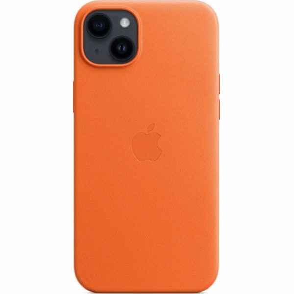 Apple iPhone 14 Plus Leder Case, Orange