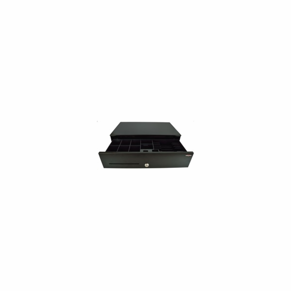 VIRTUOS SK-500 pokladní zásuvka - bez kabelu, pořadač 6/8, 9-24V, černá