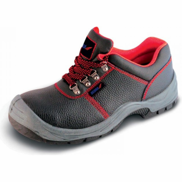 Bezpečné kožené boty Dedra s ocelovou velikostí 43 (BH9P1A-43)