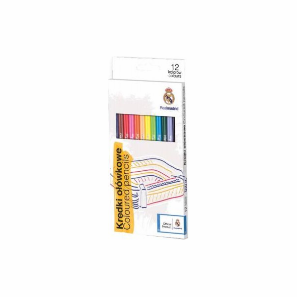 Astra tužky 12 barev Real Madrid Color 2