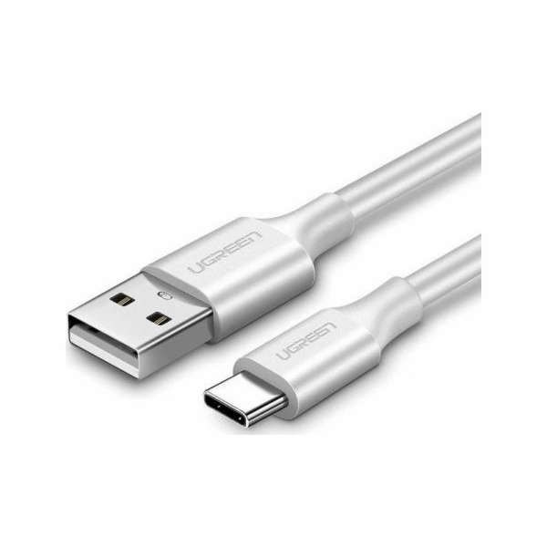 Ugreen USB USB kabel - USB -C 3,0 QC 3,0 0,25 m (bílá)