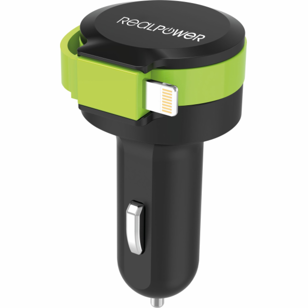 Realpower Realpower Car Charger L Charger - Integrovaný maličkostí + 1x USB