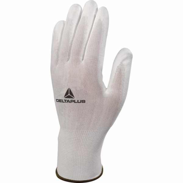 Delta plus rukavice pletené s dvojicí polyesterových bílých velikostí 7 (VE702P07)