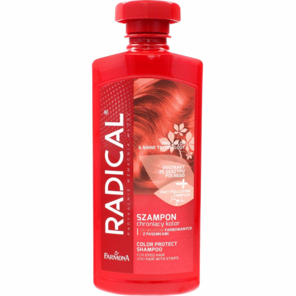 Radikální šampon Farmona Farmona Ochrana barva pro barvené vlasy a na hlavní body