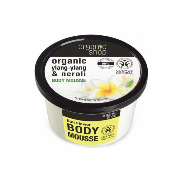 Organic Shop Bali Flower Body Body Mousse Body Mousse 250 ml