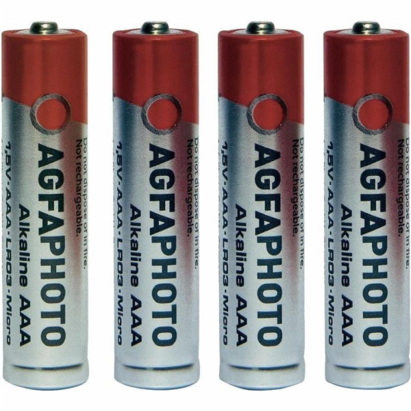 AgfaPhoto Batterie 4 x AAA - Alkalisch