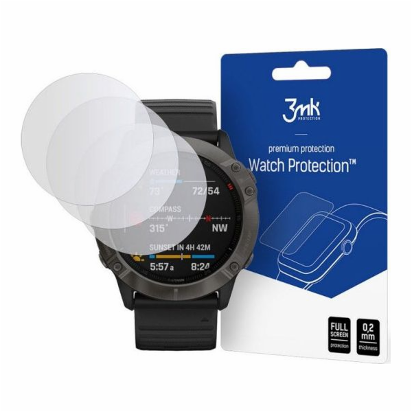 3MK Hybrid Glass 3MK Watch Protection Garmin Fenix ??6x/6x Pro (590310829245) - 5903108292245