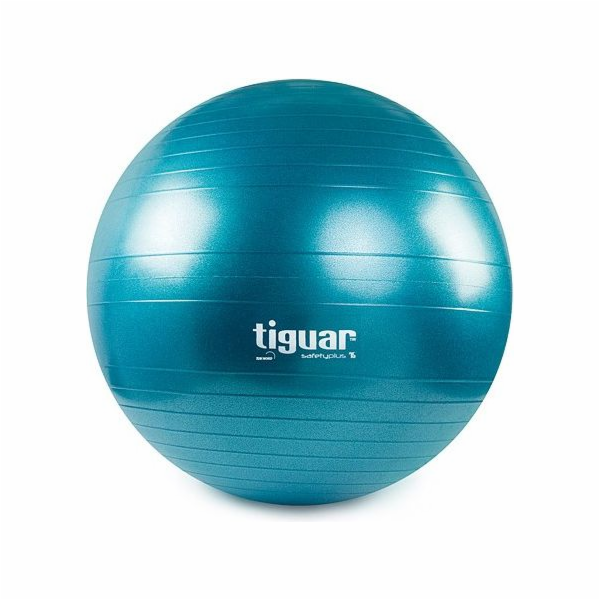 Tiguar Cvičení míč proti Burst Bezpečnost plus 75 cm modrá