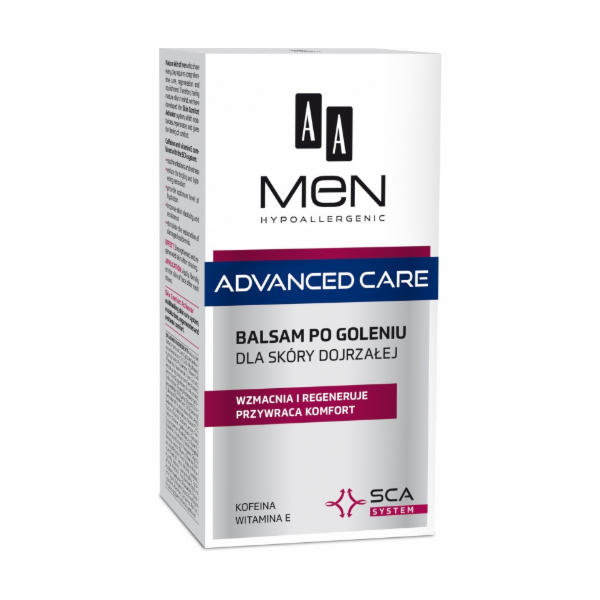 AA Men Adventure Care po holení balzám na zralé kůže 100 ml