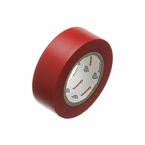 Izolační páska Cellpack 128 PVC červená 10m (145812)