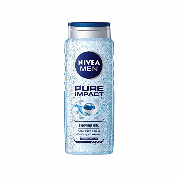 Nivea Pure Impact Sprchový gel 3in1 500 ml
