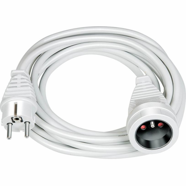 Prodlužovací kabel Brennenstuhl ve vysoce kvalitním 3m bílém plastu (1168434)
