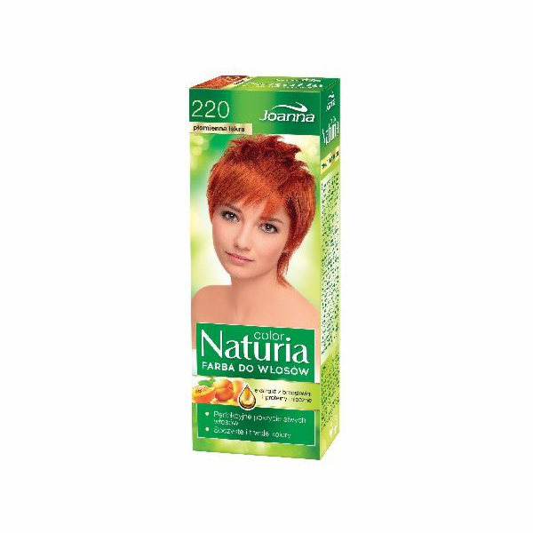 Joanna Naturia Color Barva na vlasy č. 220 - jiskra plamen 150 g