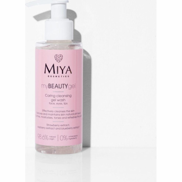 Miya můj kosmetický gel vychovávající čištění obličeje a čisticí gelu 140 ml