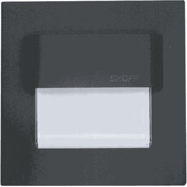 Skoff LED Tango LED Light 230V AC 0,8 W IP20 6000K Studená bílá černá matka ma-tan-d-w