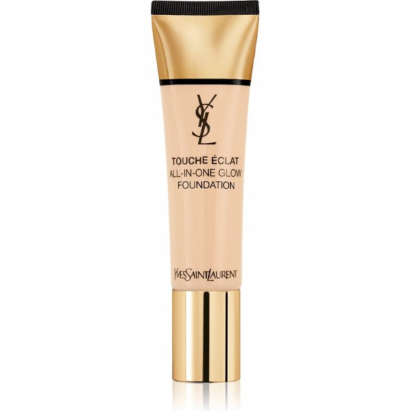 Yves Saint Laurent Facial Foundation Touche Eclat All in One Glow Foundation SPF 23 B10 Porcelain 30ml